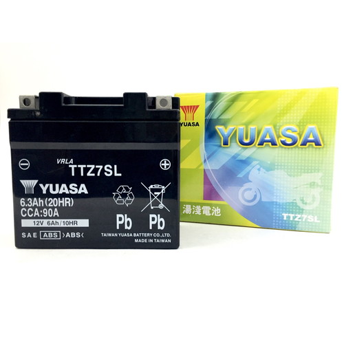 TTZ7SL （YTZ7S 互換）液入充済 台湾ユアサバッテリーの通販はカスタム