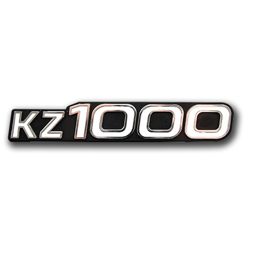 KZ1000サイドカバーエンブレム (81-1219) PMC バイクパーツの通販はカスタムジャパンへ