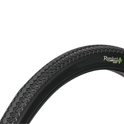 パーツ Runfort Plus+ 26×1 3/8 WO ブラック 1本 タイヤのみRunfort Tire(ランフォートタイヤ)自転車タイヤ 通販はカスタムジャパンへ