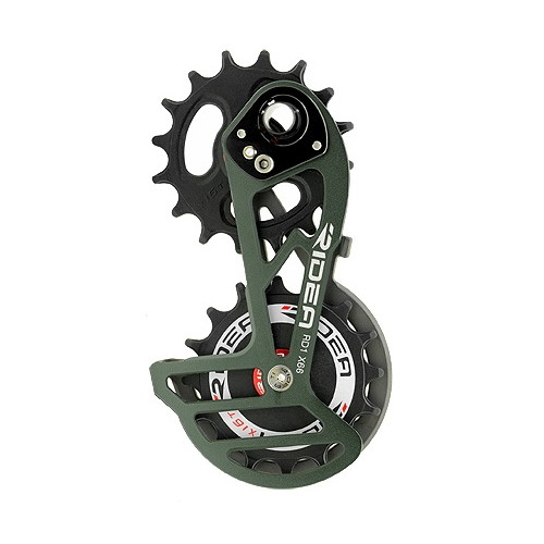 RD2-X66C-C Rear Derailleur Cage チタン(ロゴ：ホワイト)(チタン(ロゴ