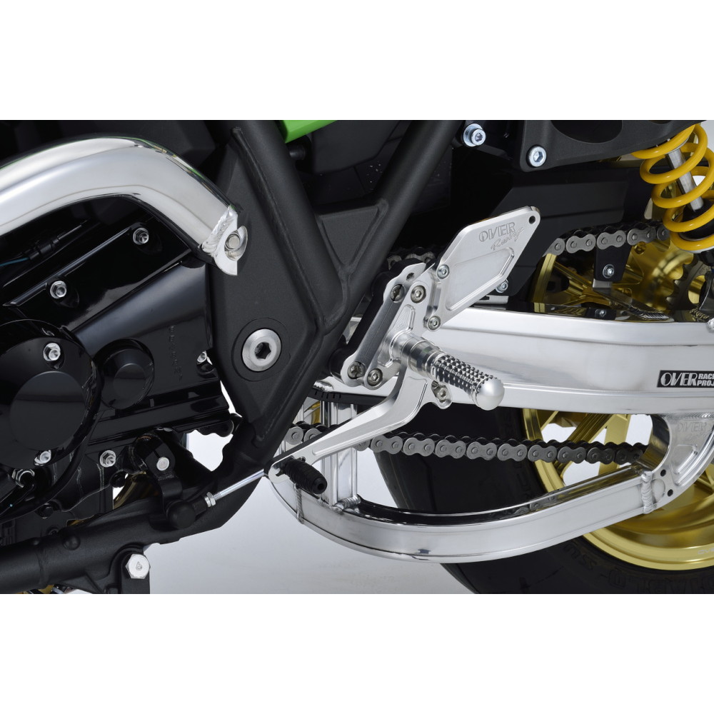 バックステップ SIL ZRX1200/ZRX1200 DAEG(シルバーアルマイト仕上げ): バイク┃ カスタムジャパンの仕入・通販カタログ