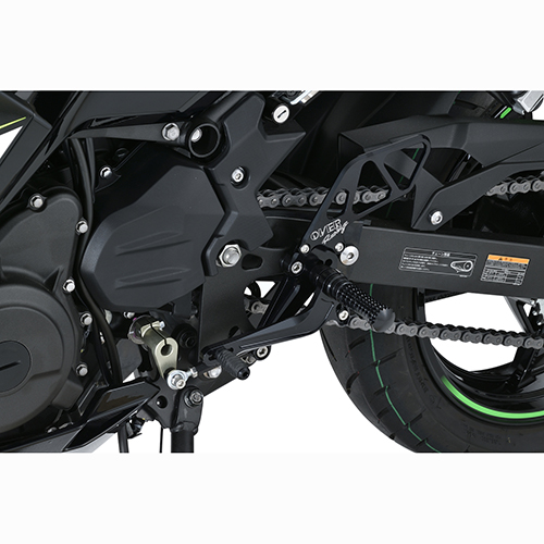 バックステップ 4P BLK Ninja400 18: バイク┃ カスタムジャパンの仕入