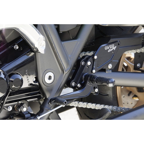 バックステップ BLK ZRX1200/ZRX1200 DAEG(ブラックアルマイト仕上げ