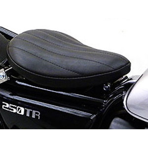 受注生産品】250TR用 ソロシートキット フラットバージョン ステッチタイプ ブラック(ブラック): バイク┃ カスタムジャパンの仕入・通販カタログ