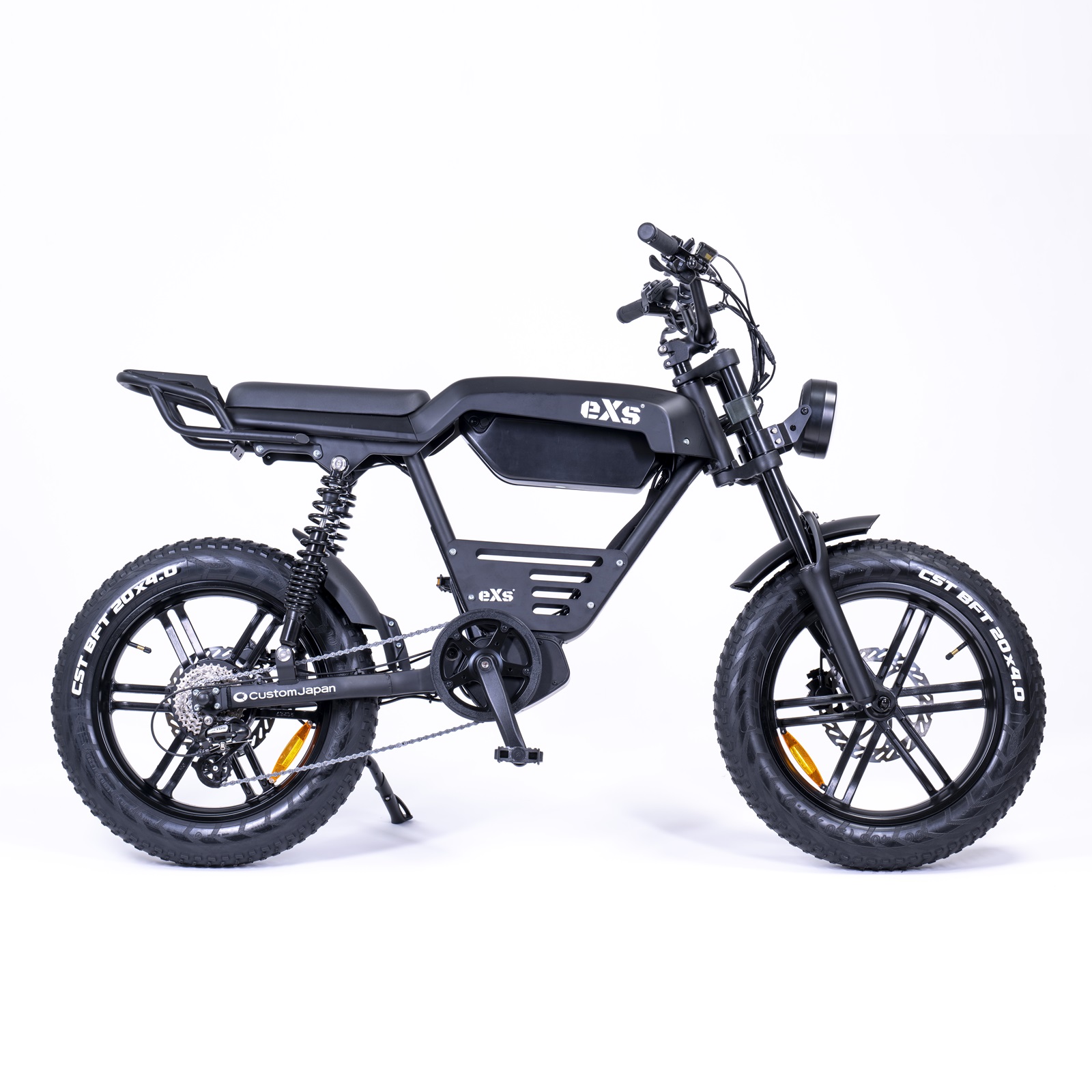 電動アシスト自転車 eXs e-Bike MotoLike(エクス Eバイク モトライク)(ブラック): バイク┃ カスタムジャパンの仕入・通販カタログ