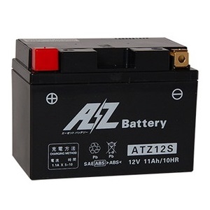ATZ12S （YTZ12S 互換） (ATZ12S) AZ バッテリー バイクパーツの通販はカスタムジャパンへ