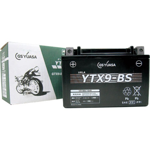 1個売り】YTX9-BS (YTX9-BS) GSユアサ バイクパーツの通販はカスタム
